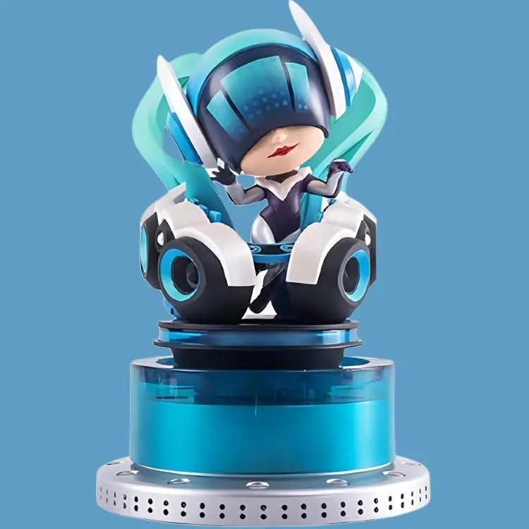 LEAGUE OF LEGENDS Sona Maven Of The Strings Sona The DJ Of The Strings In League Of Legends Chibi Figure Includes Base-5