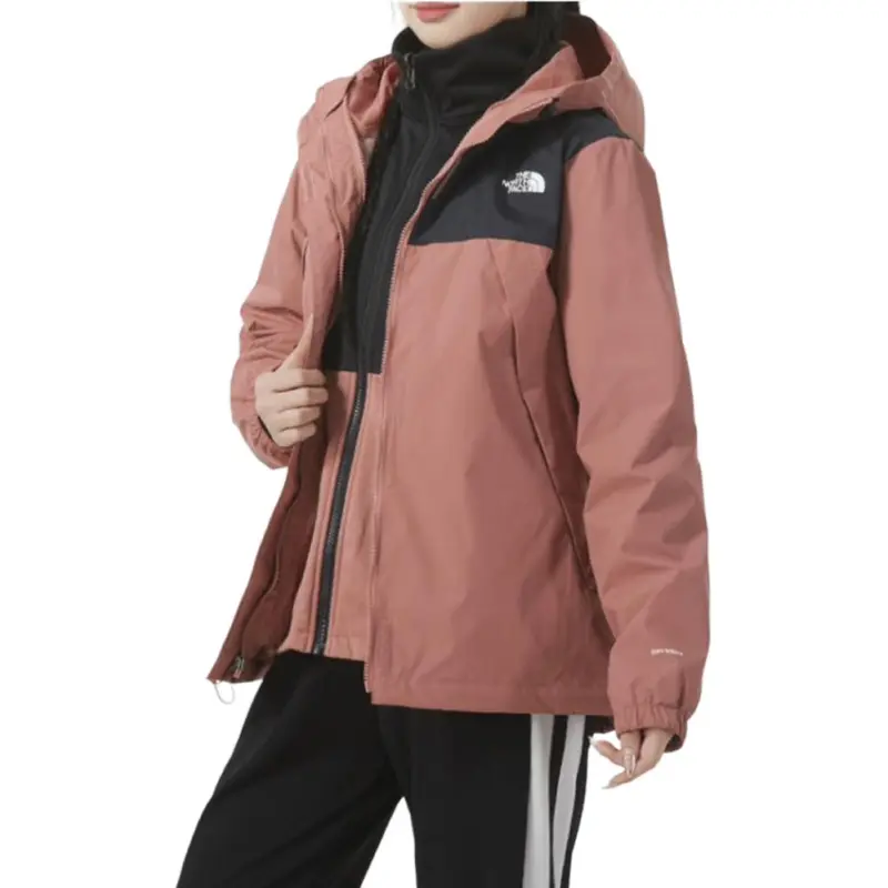 THE NORTH FACE City Outdoor Collection Windbreaker Jackets Women's Dark Pink-3
