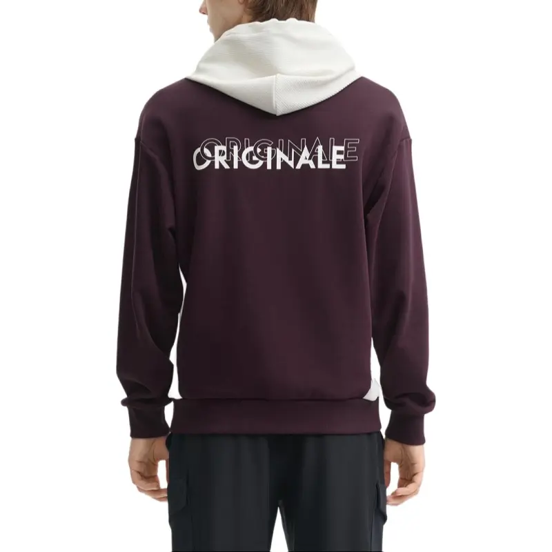 FILA ORIGINALE Sweatshirt Men's Tree Port Burgundy-3