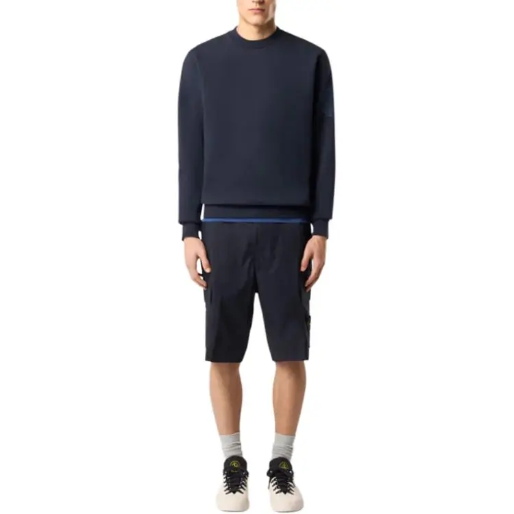 STONE ISLAND Cargo Shorts Men's Blue-2