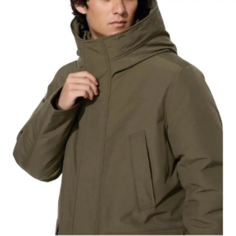 UNIQLO Down Jackets Men Olive-3