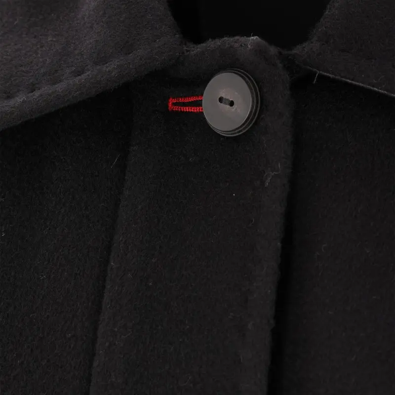 MaxMara Atelier Baruffa Button Detailed Oversized Coat-3