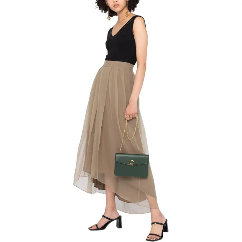 Brunello Cucinelli Embellished Trim Tank Top-5