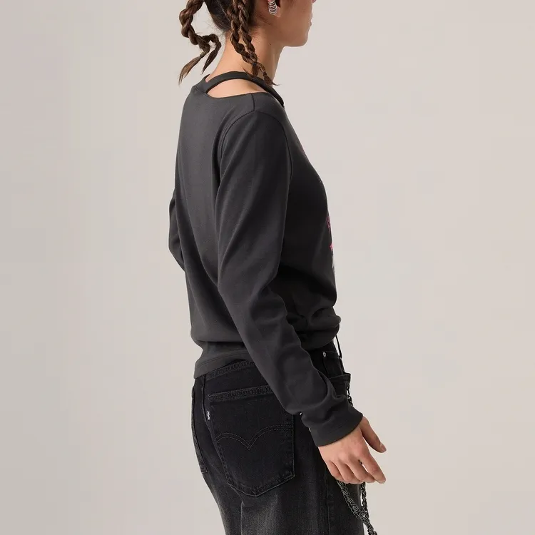 Levi’s Sweatshirt Women's Black-3