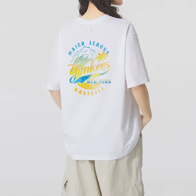 MLB New York Yankees SS25 T Shirt Unisex Ecru-3