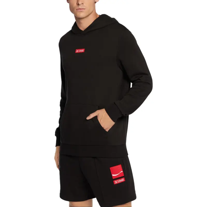 PUMA X Coca Cola Sweatshirts Men Black-3