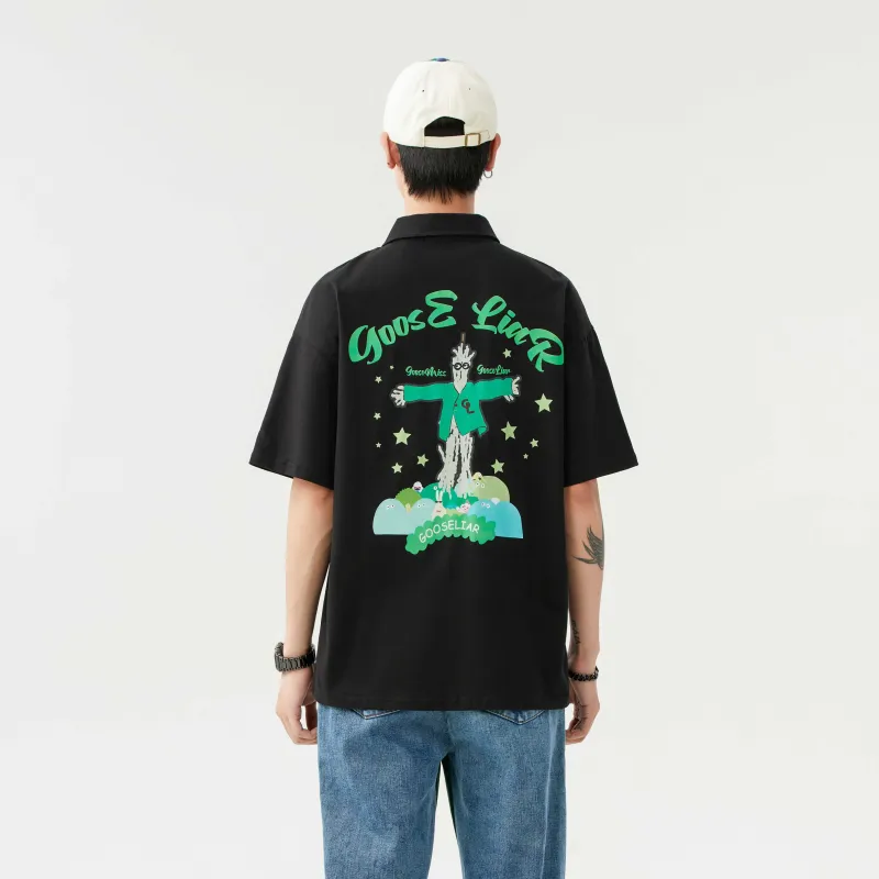 GOOSELIAR Polo Shirts Unisex-8