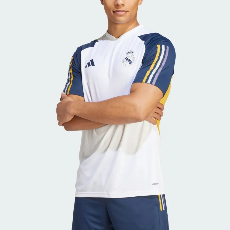 Adidas Real Madrid Tiro 23 Training Soccer Jerseys Men's White-2