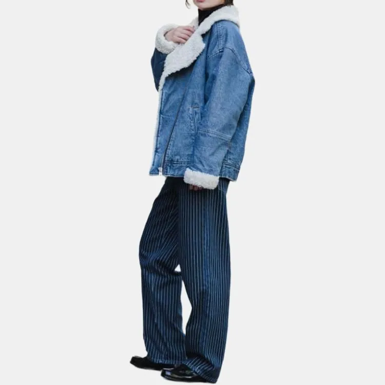 Levis Faux shearling trim Jacket-2