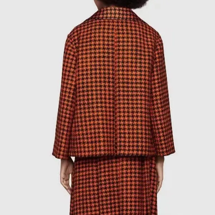 GUCCI 10's Houndstooth Jacket-2