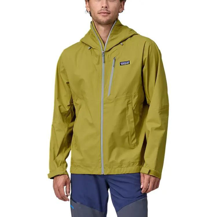 Patagonia Granite Crest Windbreaker Jackets Unisex Shrub Green Gift Necklace-2