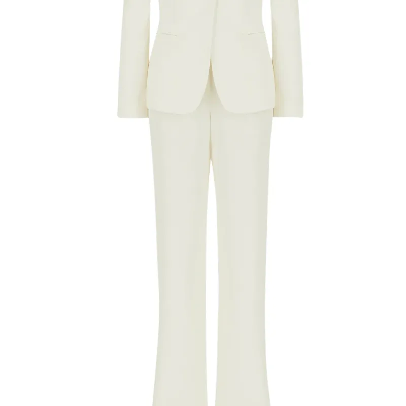 GIORGIO ARMANI Single-Breasted High-Waist Tailored Suit-5
