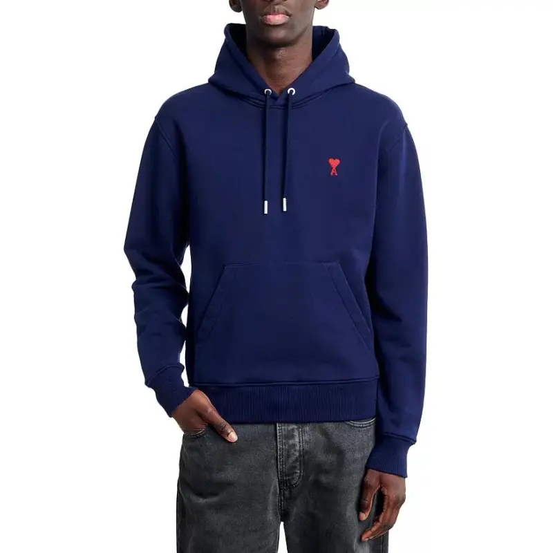 AMIPARIS Small Heart Logo Hoodie-2