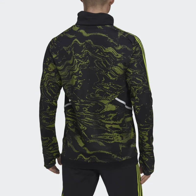 Adidas Manchester United Condivo 22 Pro Warm Top Soccer Jerseys Men's Green-1