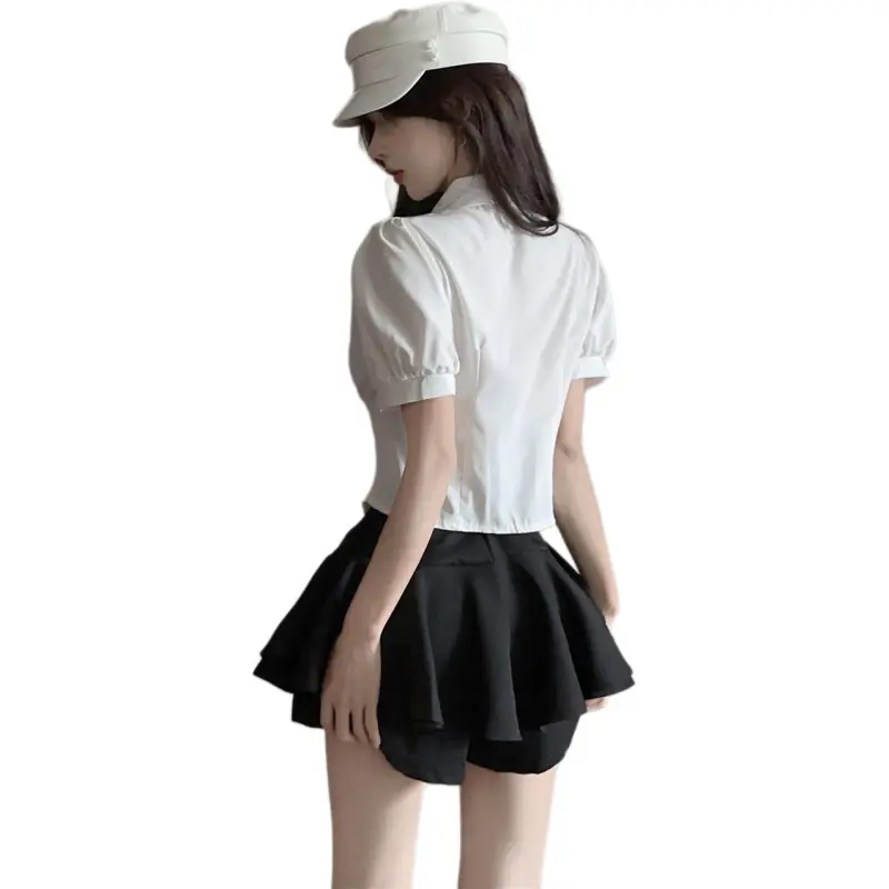 Mu Qingqing Two Piece Skirt Sets Women's-1