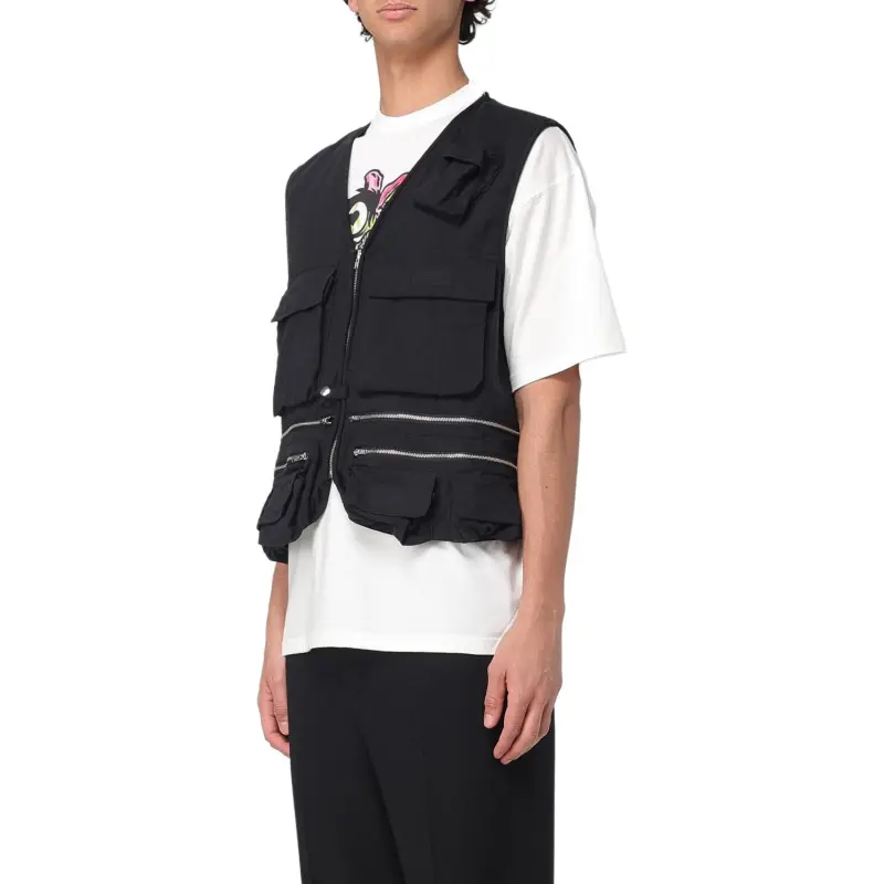 Magliano Zip Up Sleeveless Vest-4