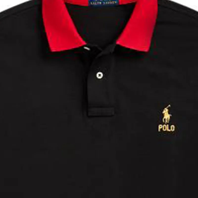 Polo Ralph Lauren Polo Shirt Men's Black-4