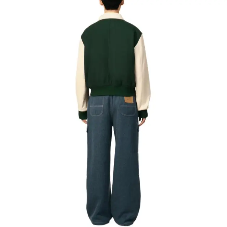 AMIPARIS Baseball Jerseys Unisex Green-3