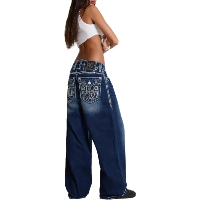 Jaded London x Rock Reviva River Colossus Jeans Jeans Men's Medium Blue-3