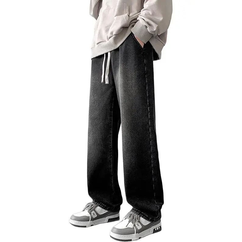 IJRJ Jeans Unisex Distressed Gray-2