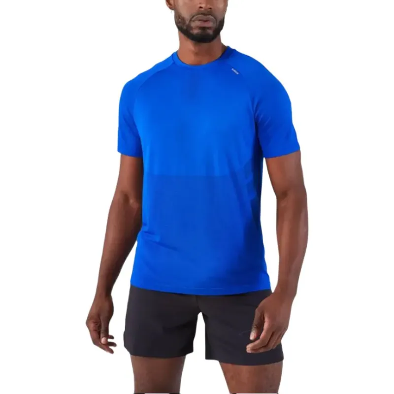 DECATHLON T-Shirt Men's Bright Indigo/Gray Blue-1