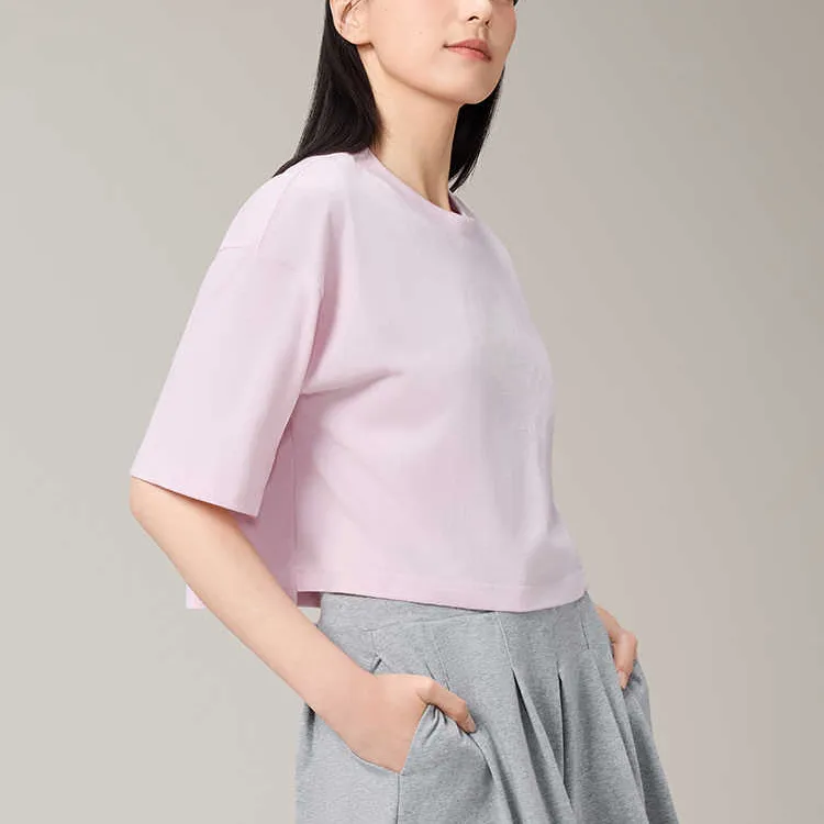 New Balance SS25 Regular T Shirt Women's Pink-3