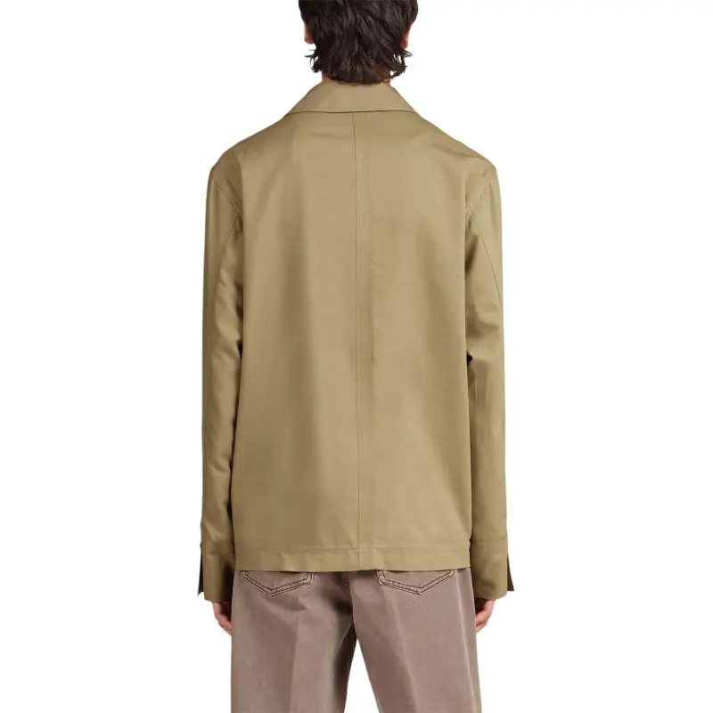 Ferragamo Logo Patch Long Sleeved Jacket-2