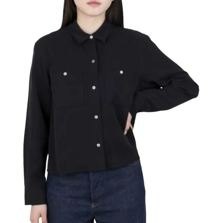 THEORY Shirts Women's Black-1