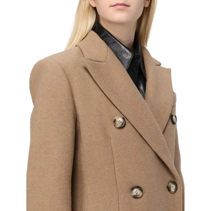 SportMax Double Breasted Belted Trench Coat-6