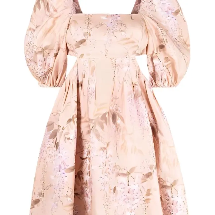 Zimmermann Short Sleeved Dresses Women's Pink-5