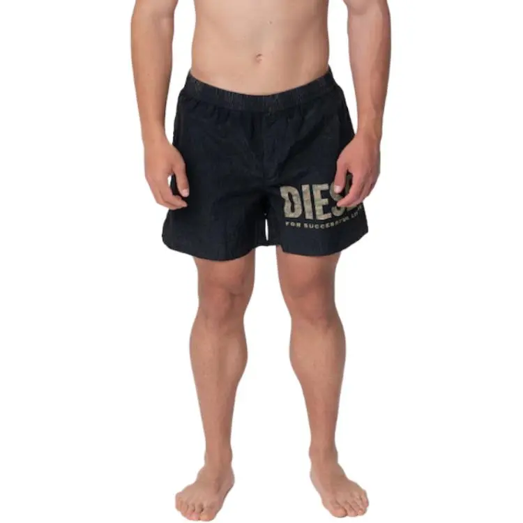 DIESEL Logo Printed Swim Shorts-1