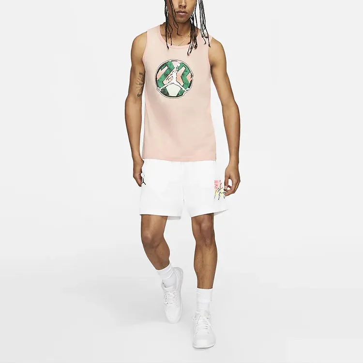 Jordan Tank Tops Men Pink-2
