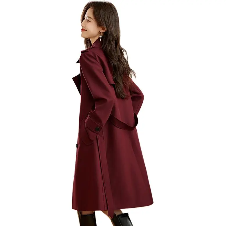 Yi Mengyuan Trench Coat Women's-4
