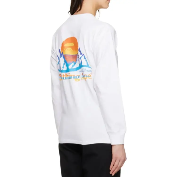 Bape Bape Mountain L/S Tee FW22-4