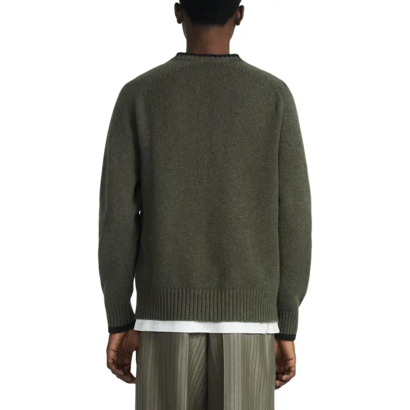 DIOR SS23 Sweater Men's Olive Green-3
