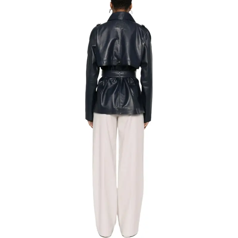 Iceberg Leather Jacket-2