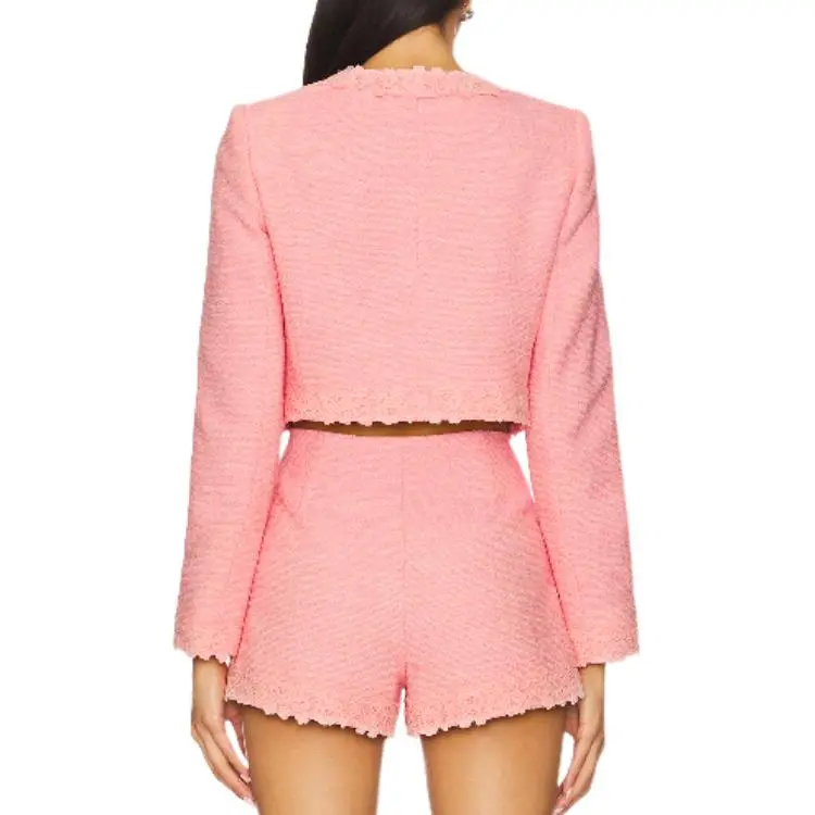 LOVESHACKFANCY Jackets Coats Women's Pink-1