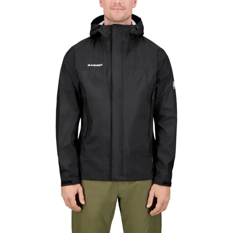 MAMMUT Microlayer 2.0 HS Outdoor Hiking Waterproof, Windproof, Breathable, And Rainproof Windbreaker Jacket Men's-3