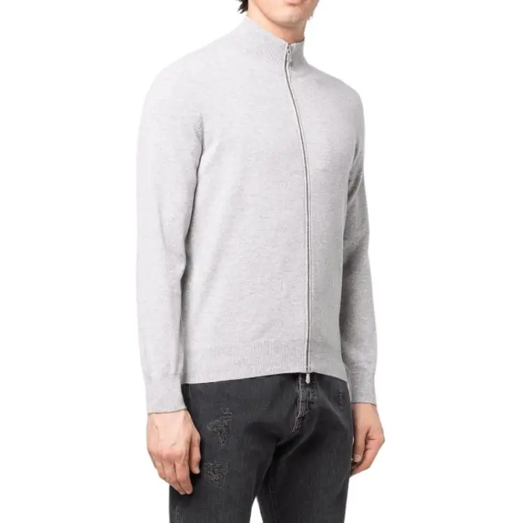 Brunello Cucinelli Zip up Cashmere Jumper-4