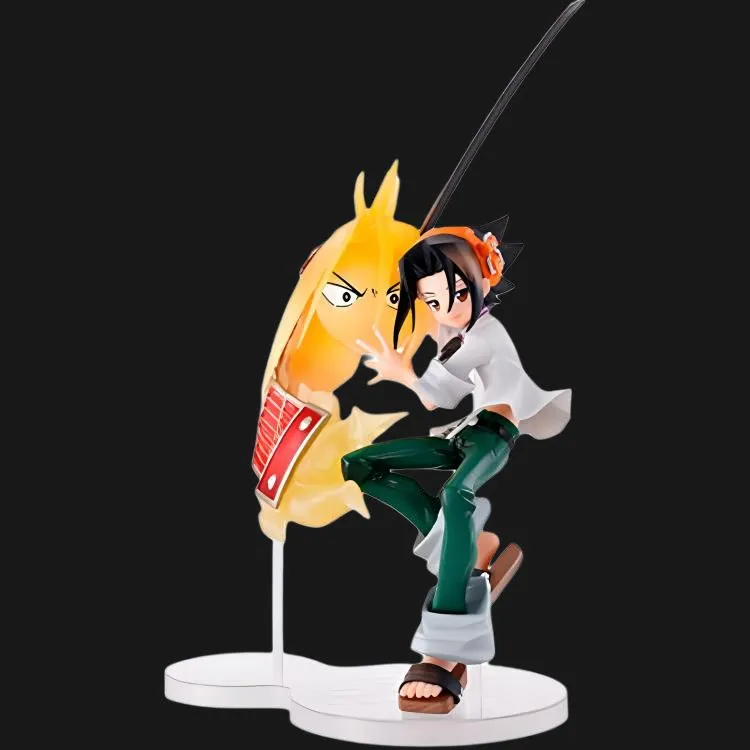 BANPRESTO Ichiban Kuji Shaman King A Award Yoh Asakura Scale Figures 14cm-2