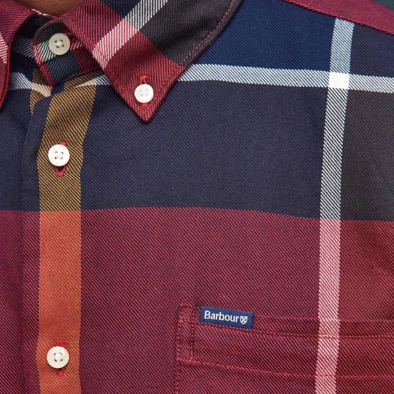 BARBOUR Shirts Men Red-1