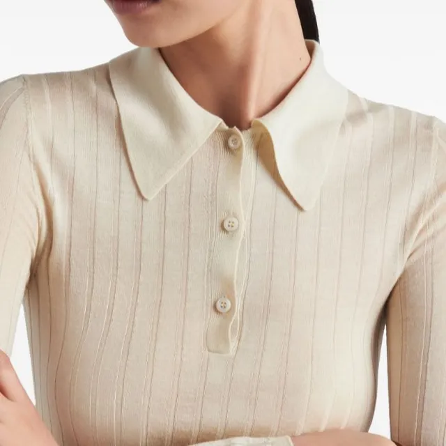 PRADA SS24 Knitwear Women's Beige-5