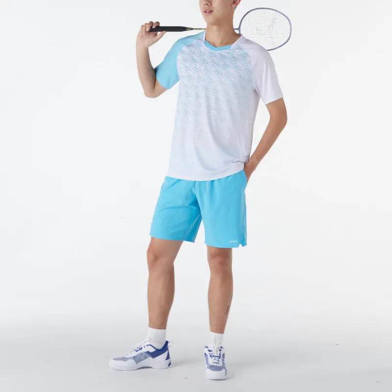 DECATHLON Sports Shorts Men's Light Feather Blue-5