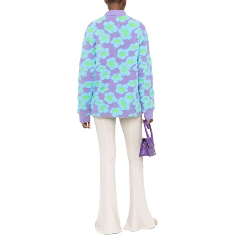 Jacquemus Le Chemise Neve Fleurs Cardigan-3