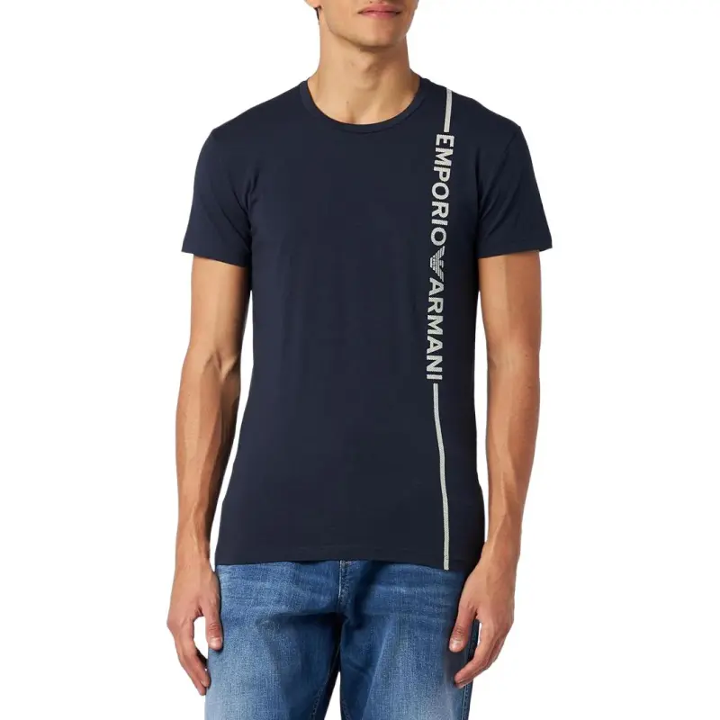EMPORIO ARMANI T Shirt Men's Marine Blue-2