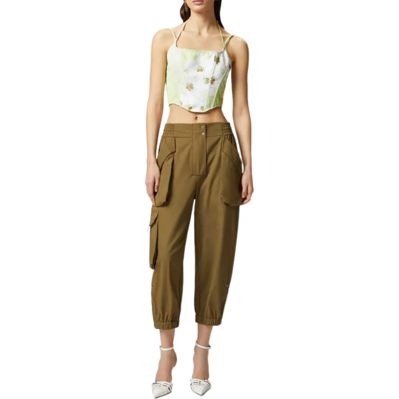 PINKO Camisoles Women's Green-3