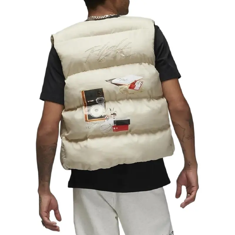 Jordan Vests Men White-3