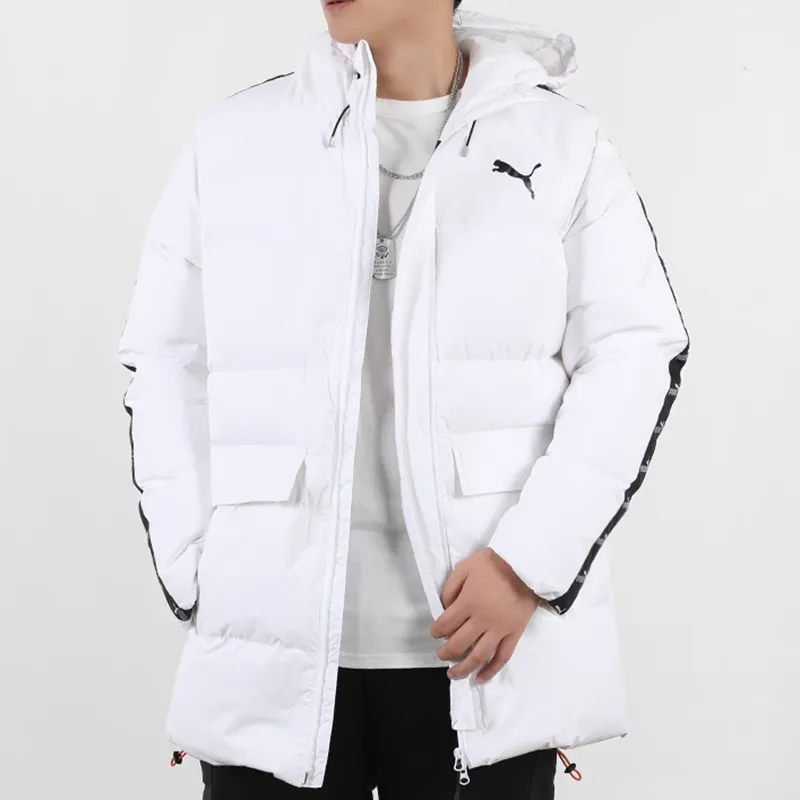 PUMA Down Jackets Men White-2