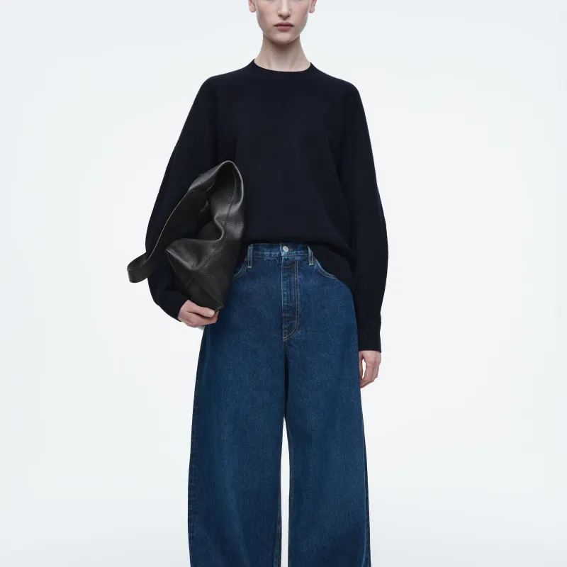 COS Sweaters Women's Navy Blue-1