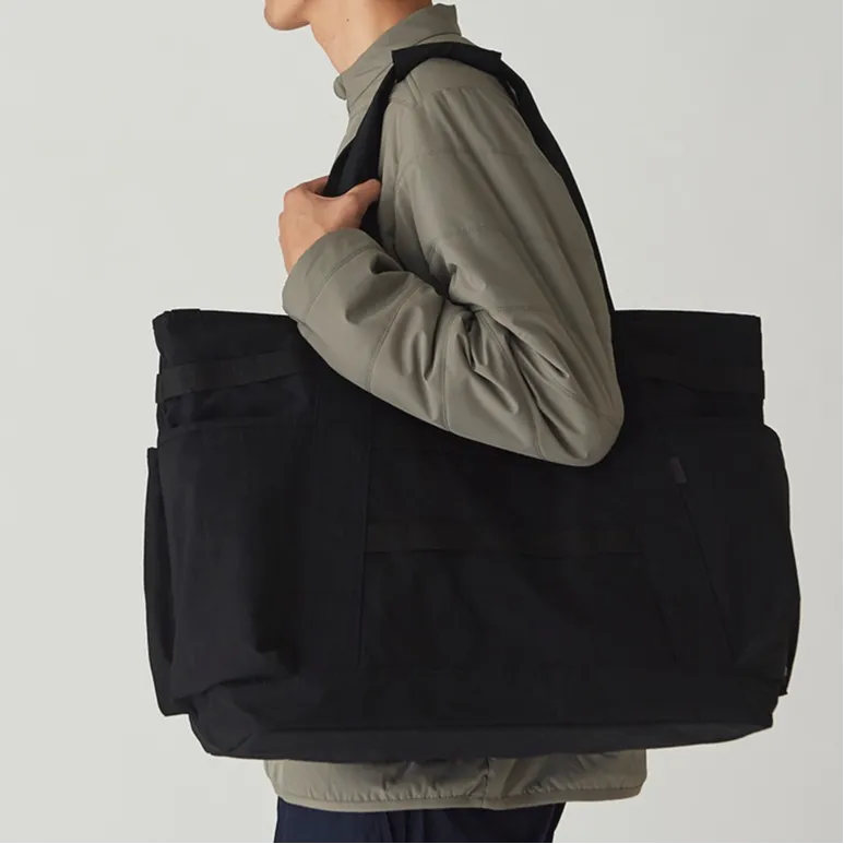 Snow Peak 60L Outdoor Bags Polyester Black Unisex-3
